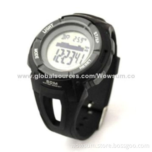 Sports Digital Watch with Altimeter, Barometer, Thermometer and Weather ForecastNew